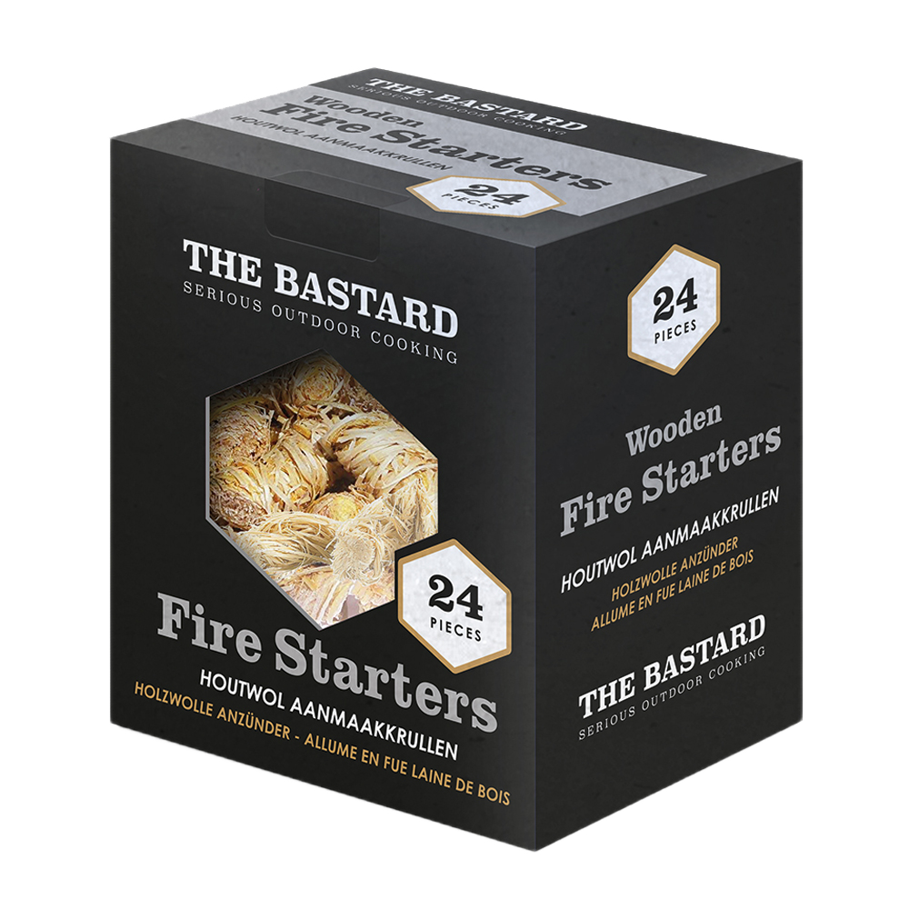 The Bastard Wooden Fire Starters 24 St 7545