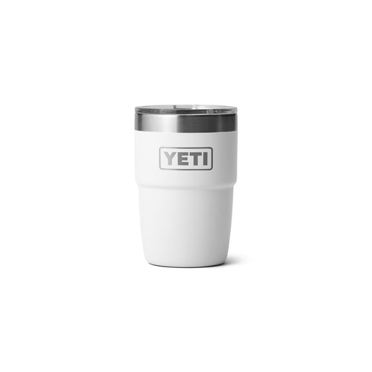 YETI Rambler Stackable Cup with Magslider Lid 8oz (237ml) | White