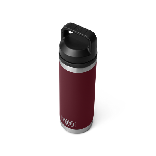 YETI Rambler Water Bottle with Chug Cap 18oz (532ml) | Wild Vine Red