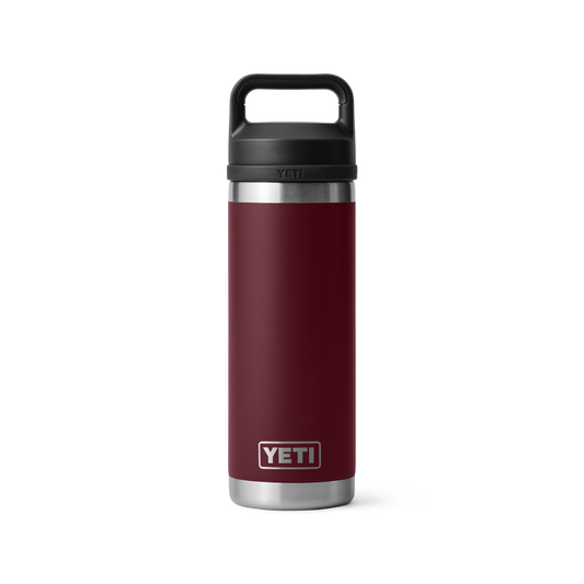 YETI Rambler Water Bottle with Chug Cap 18oz (532ml) | Wild Vine Red