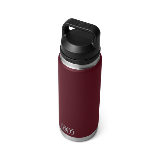 YETI Rambler Water Bottle with Chug Cap 26oz (760ml) | Wild Vine Red