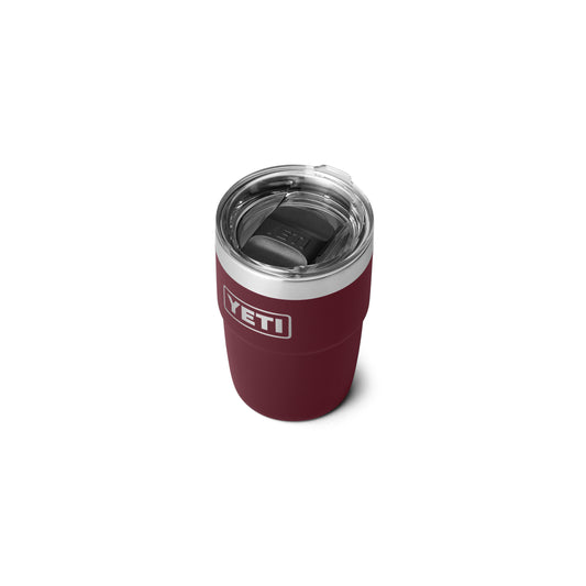 YETI Rambler Stackable Cup with Magslider Lid 8oz (237ml) | Wild Vine Red