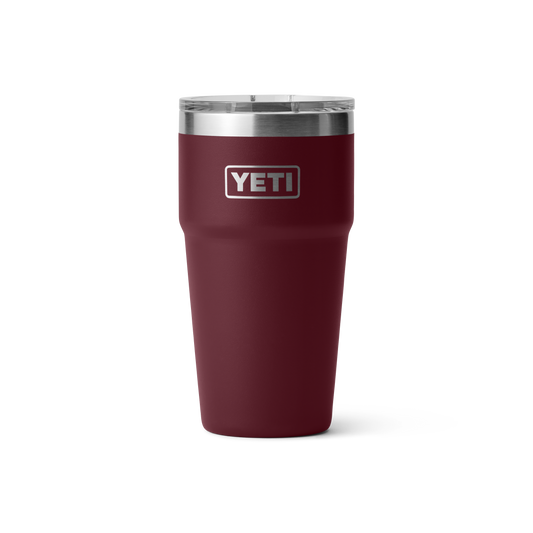 YETI Rambler Stackable Cup with Magslider Lid 20oz (591ml) | Wild Vine Red