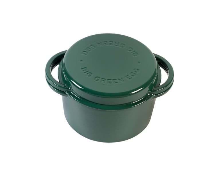 Big Green Egg - Green Dutch Oven round - 4L