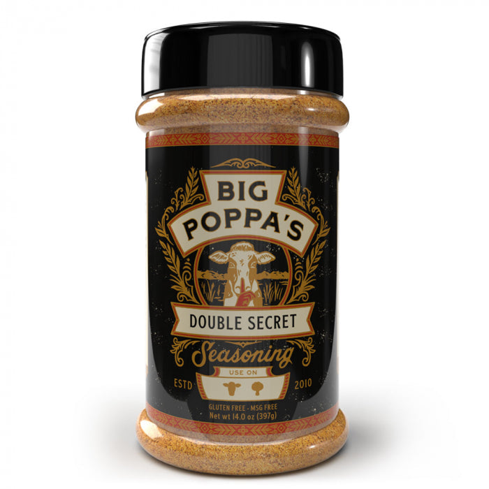 Big Poppa's Double Secret Steak Rub 397g