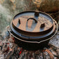 Valhal Outdoor Dutch Oven Gietijzer met pootjes 8 liter