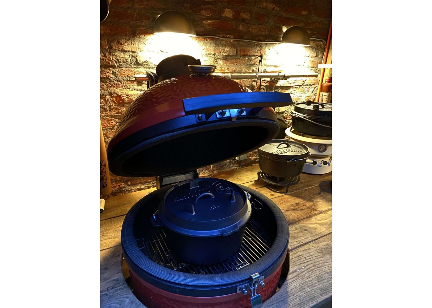 Valhal Outdoor Dutch Oven Gietijzer met pootjes 8 liter