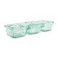 Fine2Dine | Ecovitra Groen Serveerschaal 3-delen 32x10xH5,5cm