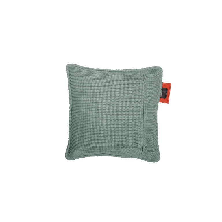 Stoov Ploov Warmtekussen Draadloos Knitted Old Green 45x45cm | standaard batterij