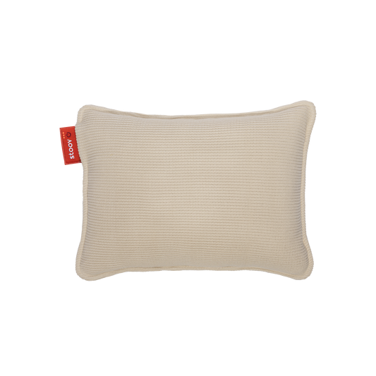 Stoov Ploov Warmtekussen Draadloos Knitted Sand Beige 45x60cm | standaard batterij