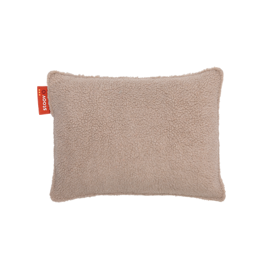 Stoov Ploov Warmtekussen Draadloos Woolly Beige 45x60cm | standaard batterij