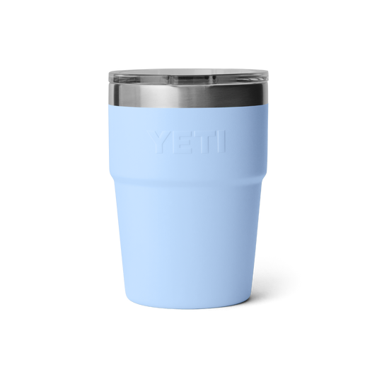 YETI Rambler Stackable Cup with Magslider Lid 16oz (473ml) | Big Sky Blue