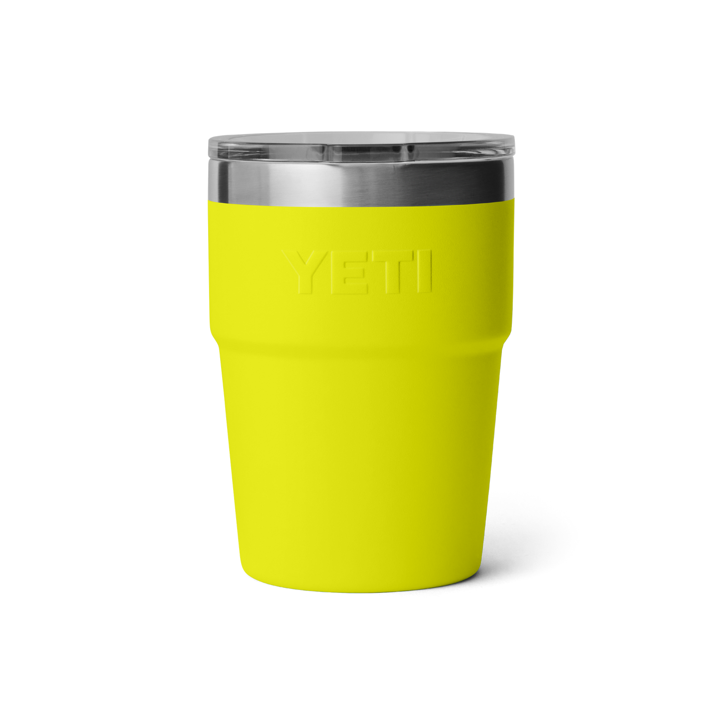 YETI Rambler Stackable Cup with Magslider Lid 16oz (473ml) | Firefly Yellow