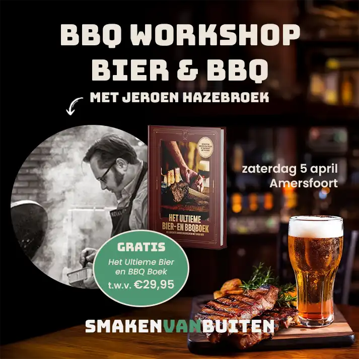 BBQ Workshop | Bier en BBQ met Jeroen Hazebroek